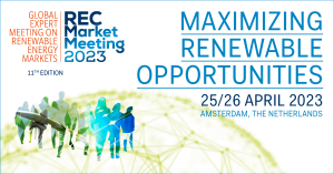 logo of REC Market Meeting 2023 - Amsterdam